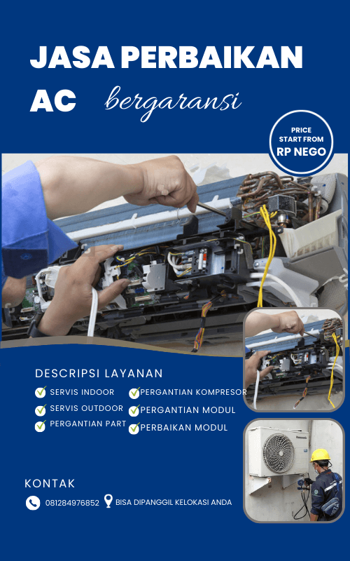 Jasa Perbaikan AC Bergaransi